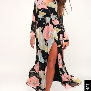 Lulu maxi floral dress